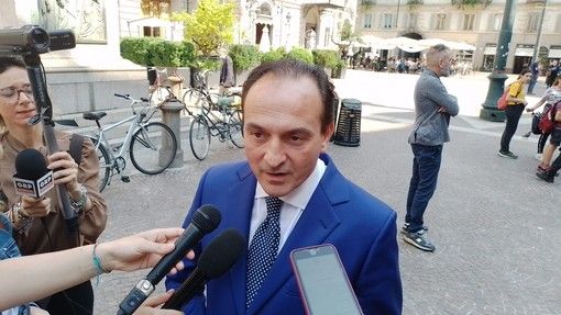 Il presidente della Regione Piemonte, Alberto Cirio