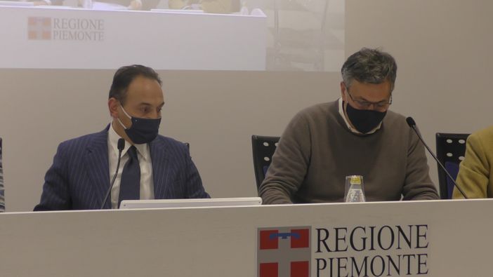 Il presidente Cirio e l'assessore Icardi Il presidente Cirio e l'assessore Icardi