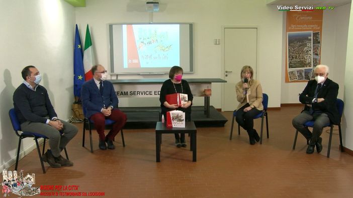 Un momento della presentazione, curato da VideoServizi