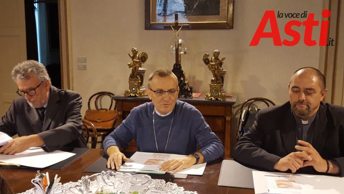 Il vescovo Prastaro con Michelino Musso e Dino Barberis Il vescovo Prastaro con Michelino Musso e Dino Barberis