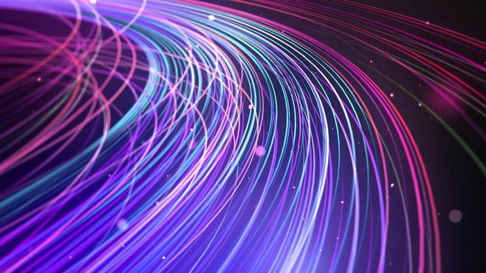 Immagine generica di fibra ottica
