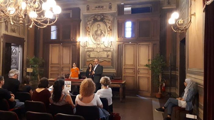 Un momento della conferenza stampa di presentazione Un momento della conferenza stampa di presentazione