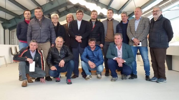 Foto di gruppo per il Consiglio Direttivo