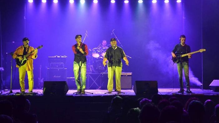 I Farinei in concerto (immagine tratta dal sito ufficiale della band)