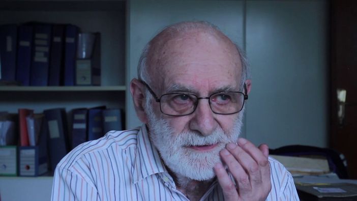 Franco Debenedetti Teglio in un fermo immagine tratto da una intervista Franco Debenedetti Teglio in un fermo immagine tratto da una intervista