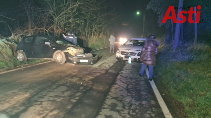 Incidente stradale in strada Valgera, 2 i feriti. Indaga la Polizia locale