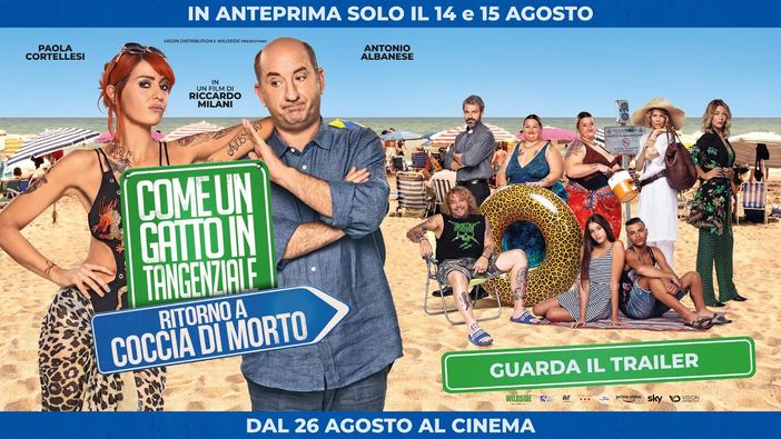 Da domani al cinema Lumière arriva "Come un gatto in tangenziale - Ritorno a Coccia di Morto" Da domani al cinema Lumière arriva "Come un gatto in tangenziale - Ritorno a Coccia di Morto"