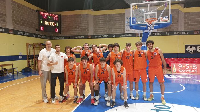 Seconda vittoria consecutiva per l'SBA under 19 Basket di Asti [FOTO]