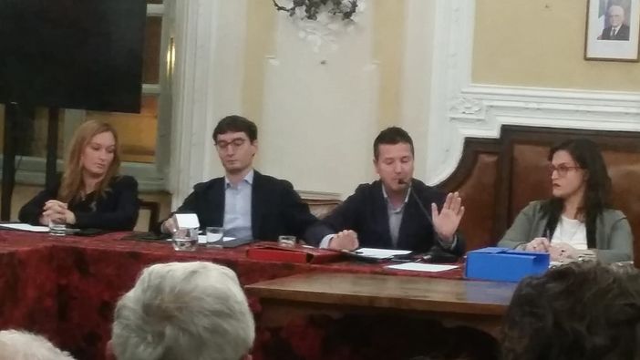 Un momento del consiglio comunale di giovedì scorso Un momento del consiglio comunale di giovedì scorso