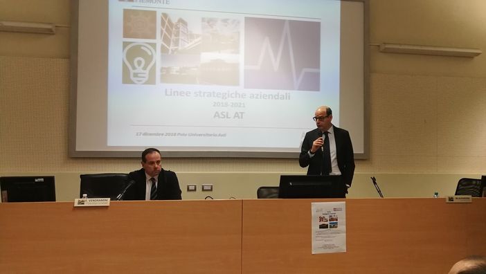 Mario Alparone e il prof. Vendramini