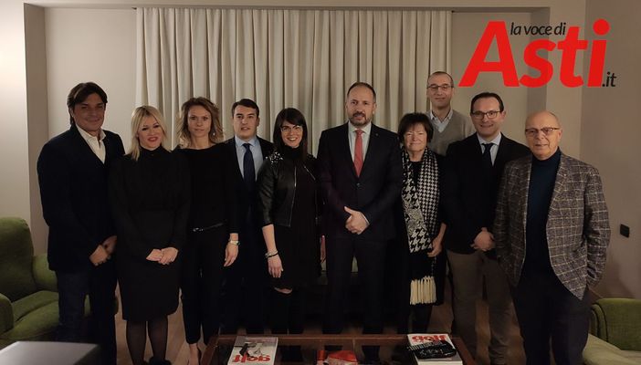 La giunta astigiana (foto di archivio)