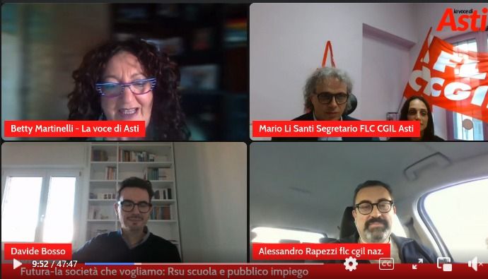 Un frame della trasmissione Un frame della trasmissione