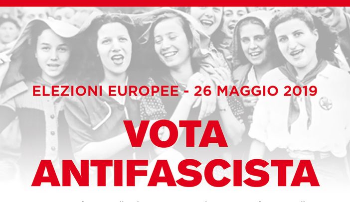 Votare antifascista alle Europee: l'appello delle associazioni antifasciste e partigiane Votare antifascista alle Europee: l'appello delle associazioni antifasciste e partigiane