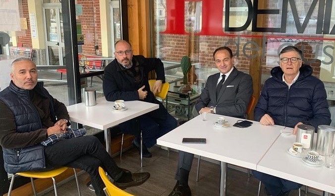 Un'immagine d'archivio del presidente Cirio e del suo vice, l'astigiano Fabio Carosso, ritratti insieme al sindaco Rasero e a Mario Sacco, presidente di Astiss e della Fondazione Cassa di Risparmio di Asti