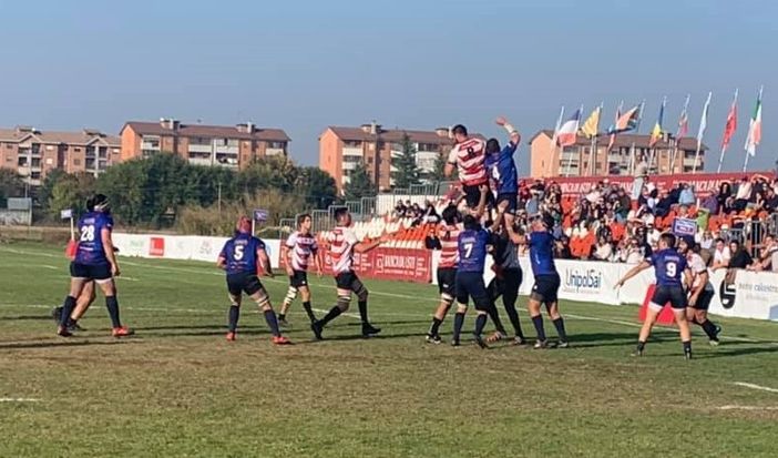 Un momento del match Un momento del match