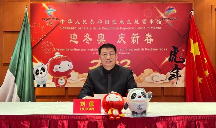 Liu Kan, console generale cinese in Italia Liu Kan, console generale cinese in Italia