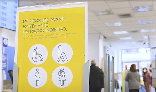 Nella Giornata della Disabilità, l'impegno di Poste sulle barriere architettoniche nell'Astigiano