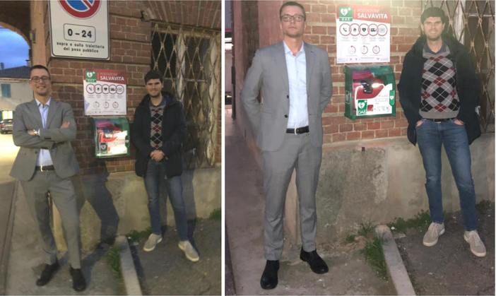 Moncalvo: nuovo DAE alla pesa della Stazione Moncalvo: nuovo DAE alla pesa della Stazione