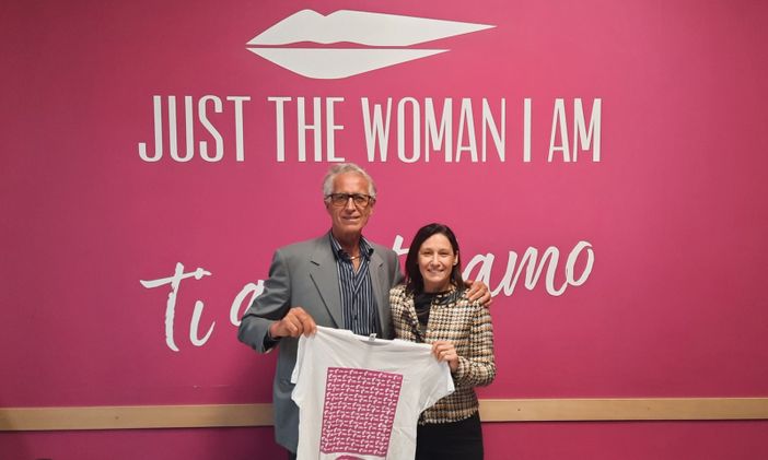 Il presidente D'Elicio con l'assessore Caucino Il presidente D'Elicio con l'assessore Caucino