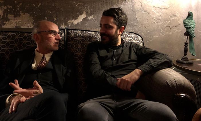 I due protagonisti della serata