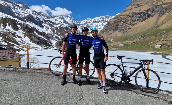 Davide Flores, Sergio Casanova e Federico Sorato