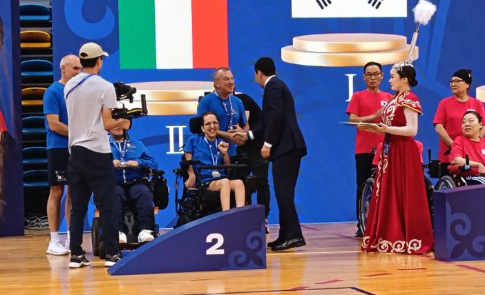 Il momento della premiazione Il momento della premiazione