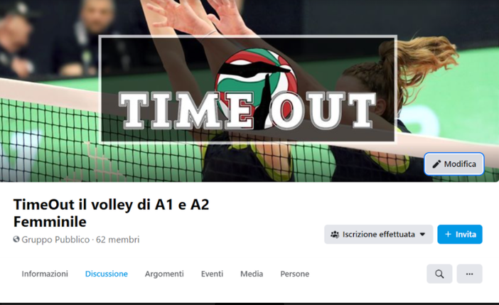 E’ nato “TimeOut il Volley di A1 e A2 Femminile”, il gruppo social per dare voce agli amanti della grande pallavolo femminile, iscriviti anche tu!