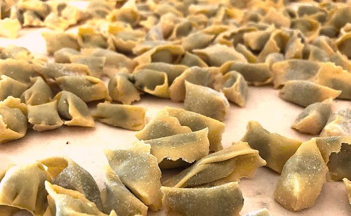 Plin del Ristorante Madonna della Neve di Cessole