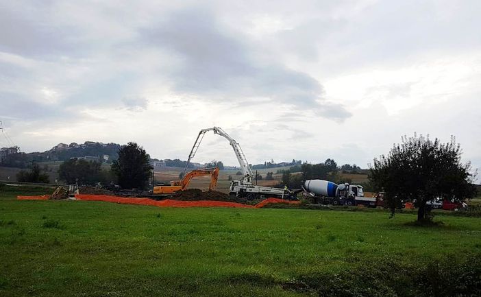 Moncalvo, sul cantiere di Valle San Giovanni intervengono Provincia e Comune: &quot;Lavoro corale e massima collaborazione&quot;