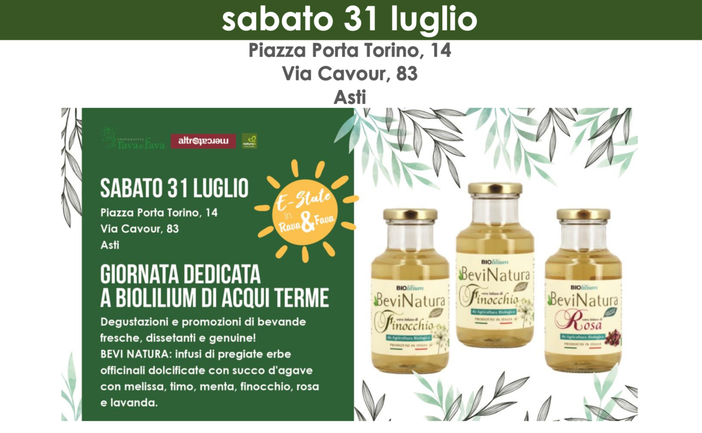 Sabato in casa Rava e Fava arriva "BIOlilium"