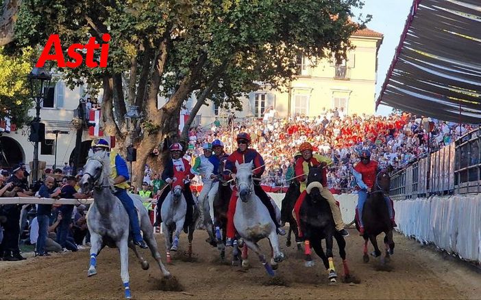 San Damiano alla partenza della finale, pochi metri dietro Don Bosco (Ph Betty Martinelli)