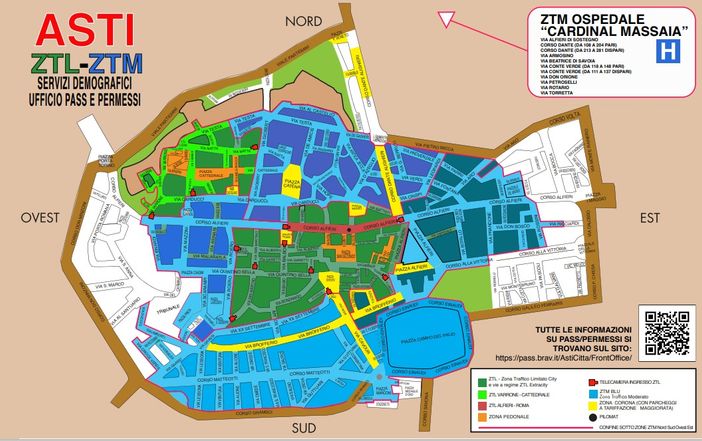 Nuova Ztl Varrone/Cattedrale: i pass andranno richiesti a partire dall'11 luglio