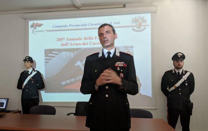 Il comandante provinciale dell'Ama, ten. col. Pierantonio Breda Il comandante provinciale dell'Ama, ten. col. Pierantonio Breda