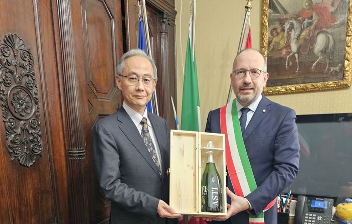 Maurizio Rasero con Kobayashi Toshiaki Maurizio Rasero con Kobayashi Toshiaki