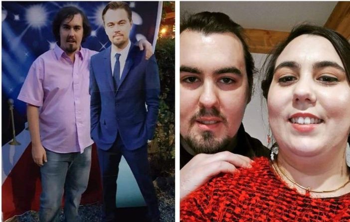 Il collage diffuso dalla sorella Chiara