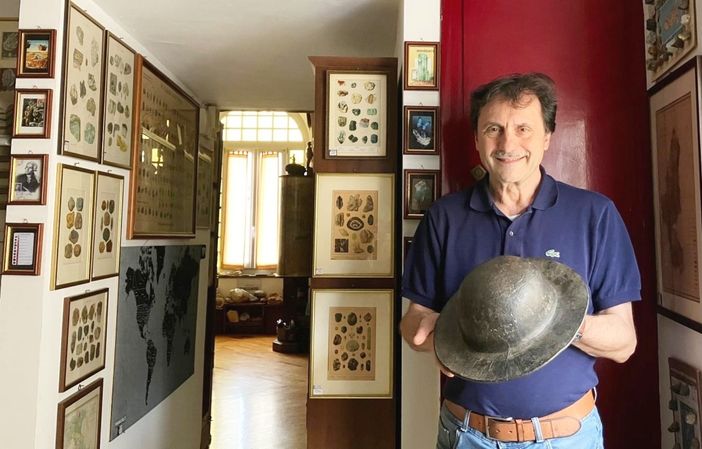 Tomalino, con l'elmetto di Marcinelle, nei nuovi ambienti Magmax