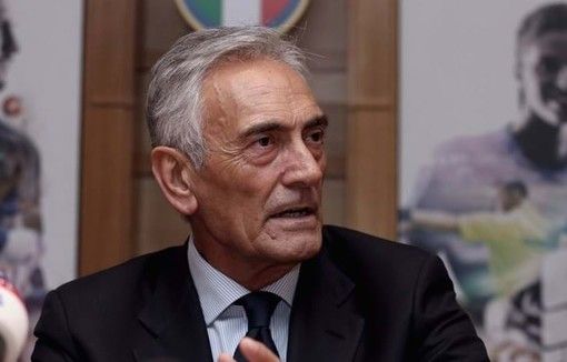 Il presidente Gravina