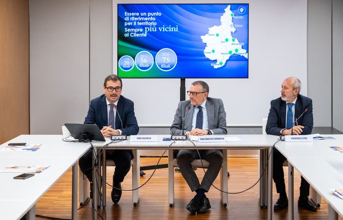Da sinistra, Cazzullo, Cornaglia e Stra Da sinistra, Cazzullo, Cornaglia e Stra