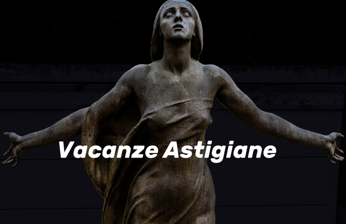 Una delle sculture che arricchiscono il cimitero di Asti, fotografata da Sergio Perissinotto Una delle sculture che arricchiscono il cimitero di Asti, fotografata da Sergio Perissinotto