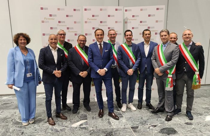 Alcuni momenti della firma del patto