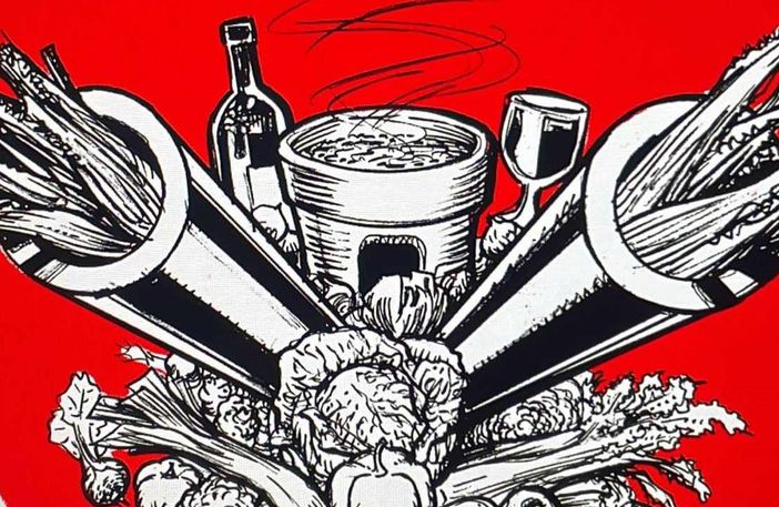 Cardi e cannoni nel nuovo bavagliolone del Bagna Cauda Day