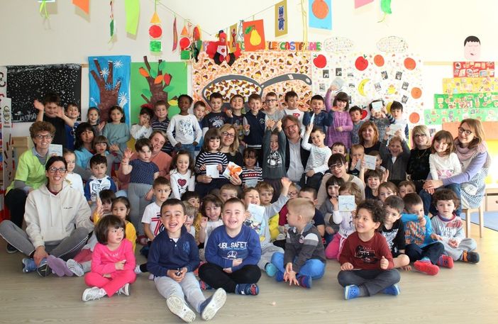 Da oggi il cd ‘7 favole per 7 giorni’ è disponibile anche alla scuola dell’infanzia di Baldichieri