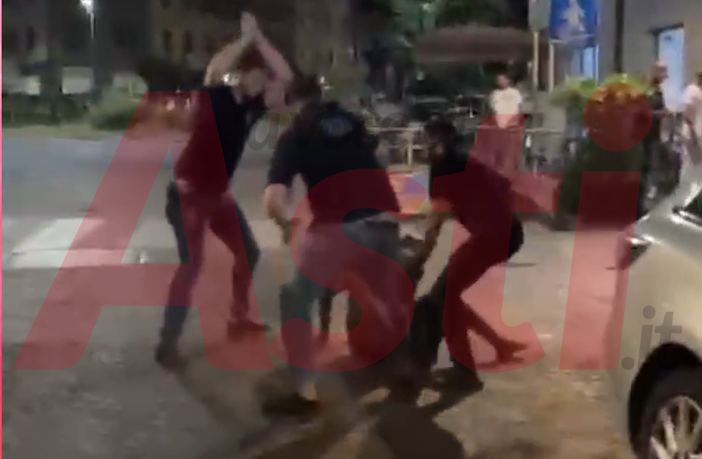 Un fermo immagine tratto dal video