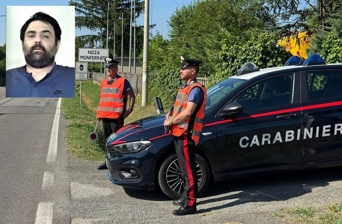 Nel riquadro in alto a sinistra Michele Tramontano, arrestato in flagranza di reato