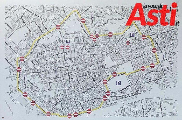 Quest'oggi Asti chiude al traffico e fa una "prova generale" per il Piano del Traffico Quest'oggi Asti chiude al traffico e fa una "prova generale" per il Piano del Traffico