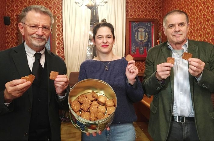 I tre creatori del biscotto del Mastodonte I tre creatori del biscotto del Mastodonte
