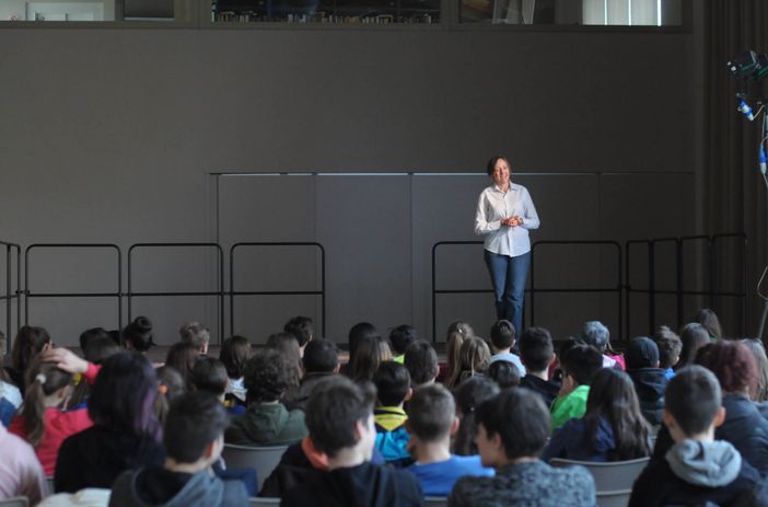 Una delle scorse edizioni di Teatro scuola Una delle scorse edizioni di Teatro scuola