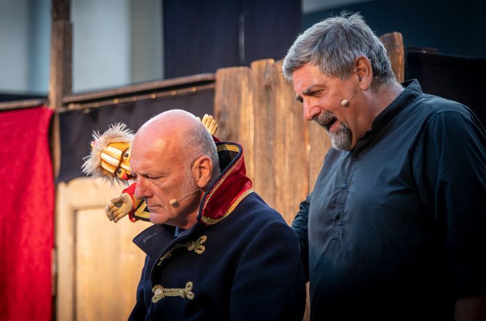 Lear e il suo Matto (Ph. Gianfilippo Masserano)