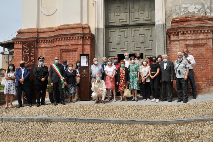 L’associazione “Confraternita di San Gerolamo” dedica alla memoria di don Bruno Valente  il sagrato del Museo Arte Sacra di Costigliole