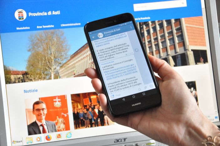 La Provincia di Asti da oggi approda anche su Telegram La Provincia di Asti da oggi approda anche su Telegram